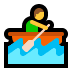 🚣‍♂️ man rowing boat display on Windows